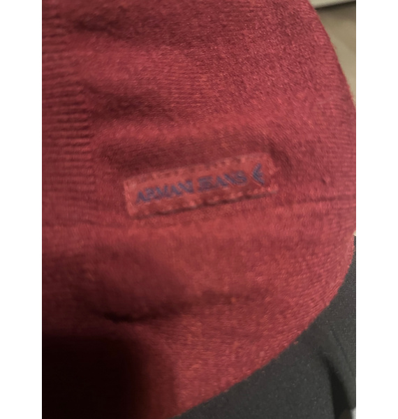 Джемпер • Armani Jeans • Бордовый