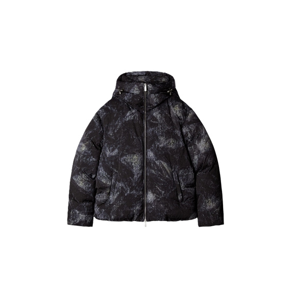 Пуховик • Off-White • Черный
