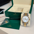 Часы • Rolex • Серебряный