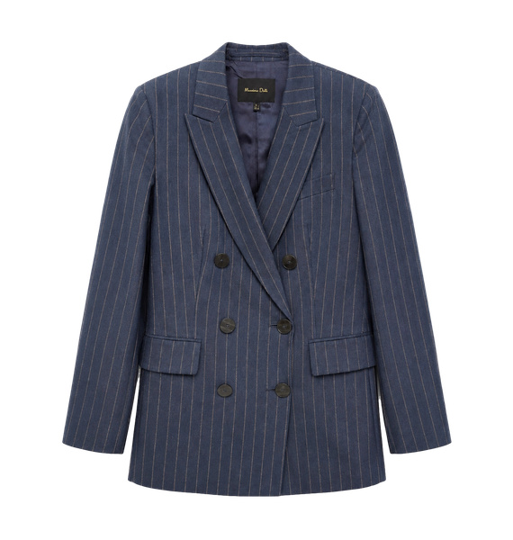 Жакет • Massimo Dutti • Синий