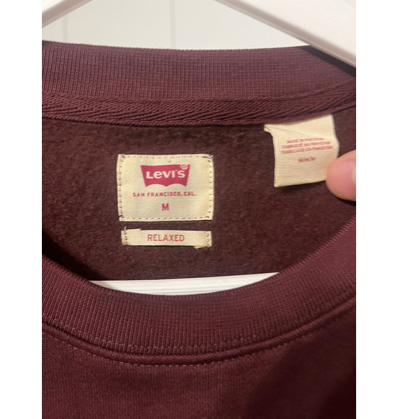Свитшот • Levi's • Бордовый