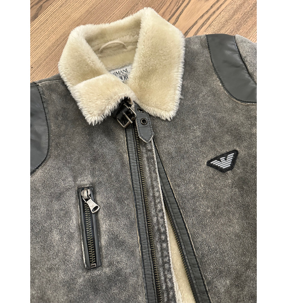 Дубленка • Emporio Armani Kids • Серый