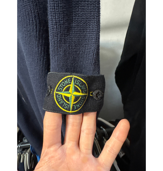 Свитшот • Stone Island • Темно-синий