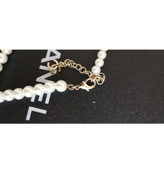 Бусы • Chanel • Белый