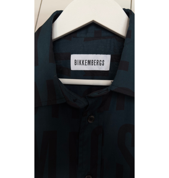Рубашка • BIKKEMBERGS • Бирюзовый