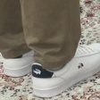 Кроссовки • Lacoste • Белый