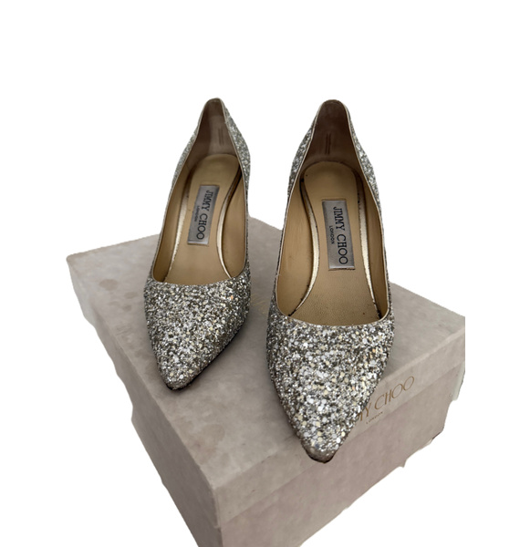 Туфли • Jimmy Choo • Серебряный