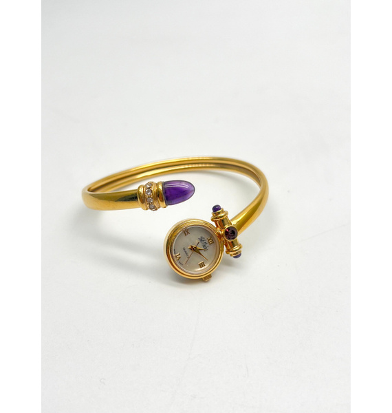 Часы • Bob Mackie • Золотой