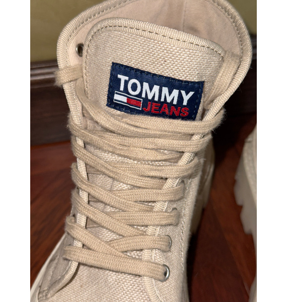 Ботинки • Tommy Jeans • Бежевый