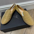 Слиперы • Giuseppe Zanotti • Золотой