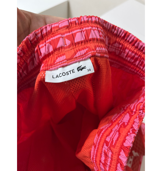 Брюки • Lacoste • Красный