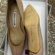 Туфли • Manolo Blahnik • Бежевый