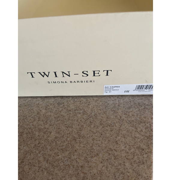 Сапоги • TWINSET • Черный
