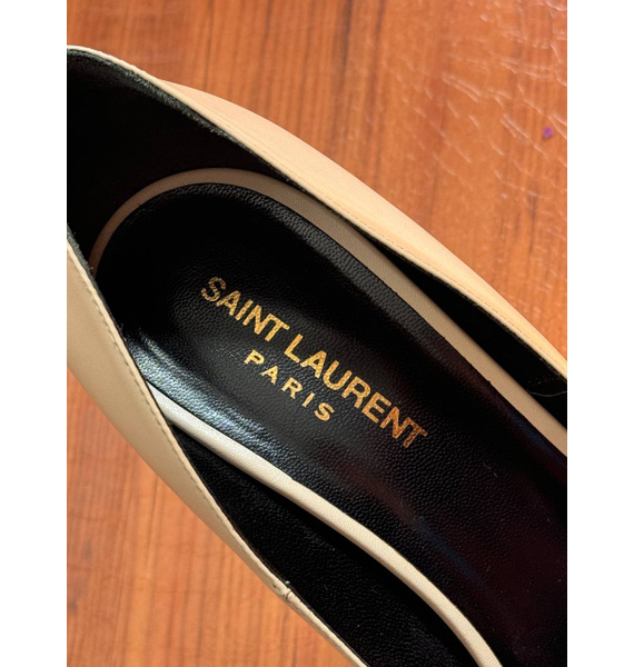 Туфли • Saint Laurent • Молочный