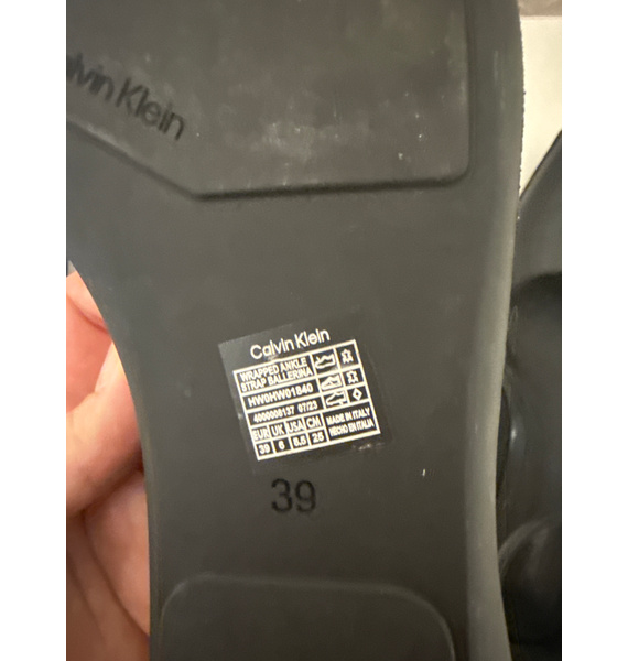 Балетки • Calvin Klein • Черный