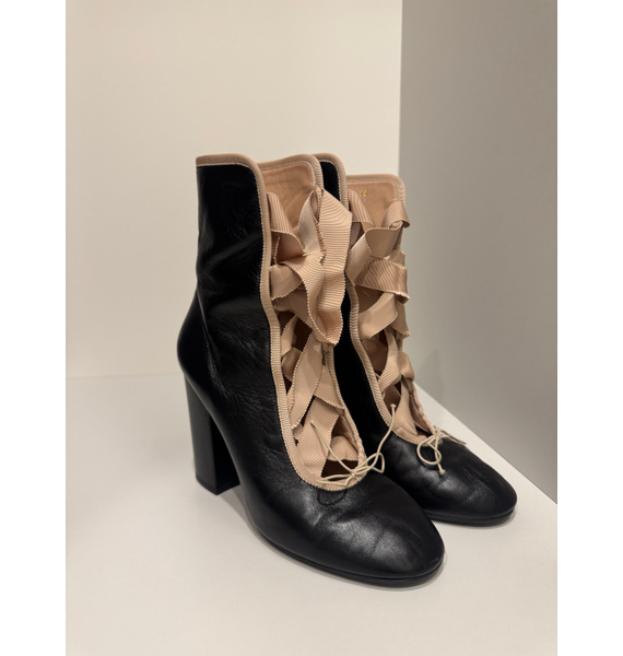 Ботильоны • Valentino • Черный