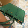 Сумка • Prada • Зеленый