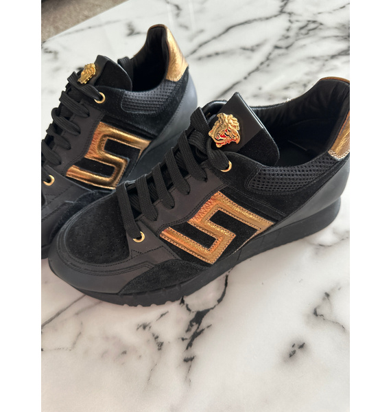 Кроссовки • Versace • Золотой