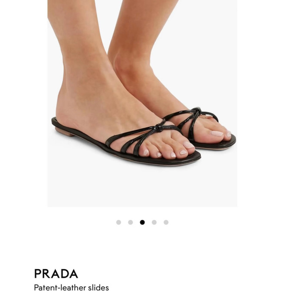 Сандалии • Prada • Черный