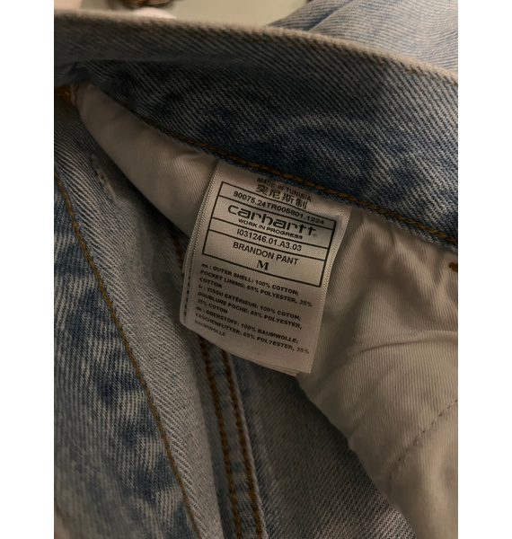 Джинсы • Carhartt WIP • Голубой