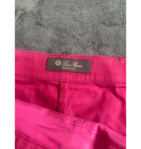 Шорты • Loro Piana • Бордовый