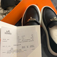 Слиперы • Hermès • Черный