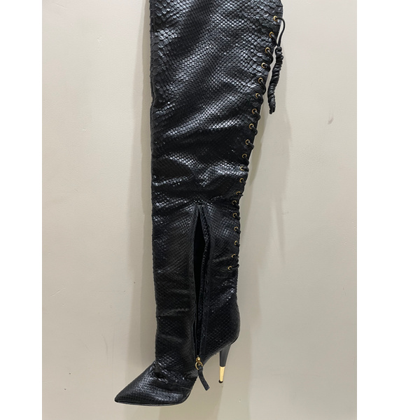 Ботфорты • Giuseppe Zanotti • Черный