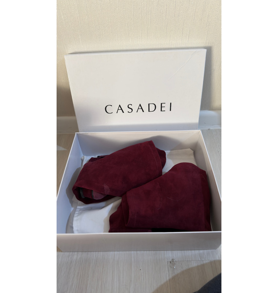 Сапоги • Casadei • Бордовый