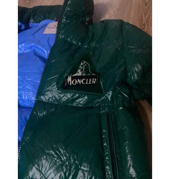 Пуховик • Moncler • Зеленый