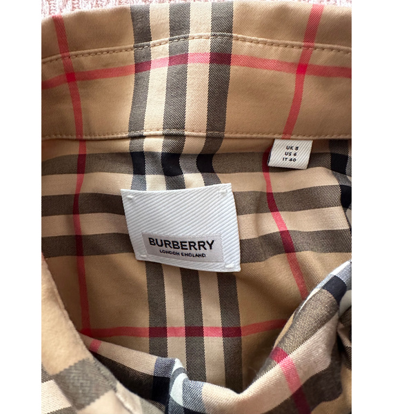 Рубашка • Burberry • Бежевый