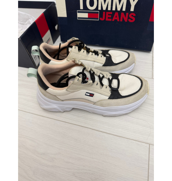 Кроссовки • Tommy Jeans • Бежевый