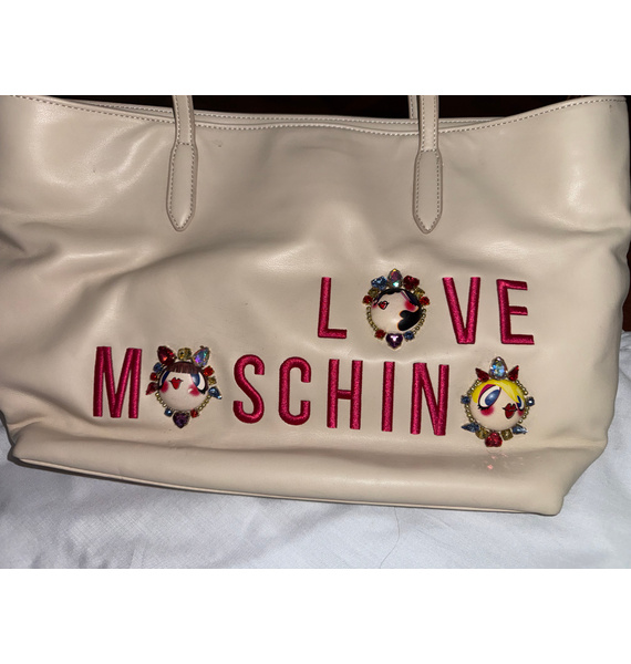 Сумка • Love Moschino • Бежевый