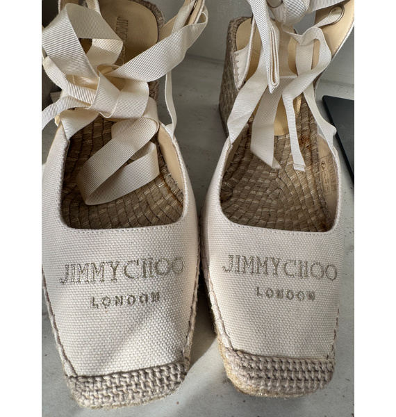 Эспадрильи • Jimmy Choo • Бежевый