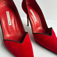 Туфли • Manolo Blahnik • Красный
