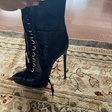 Ботильоны • Casadei • Черный