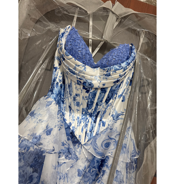Платье • SHERRI HILL • Голубой
