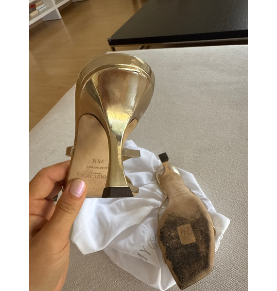 Мюли • Jimmy Choo • Золотой