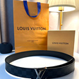 Ремень • Louis Vuitton • Серый