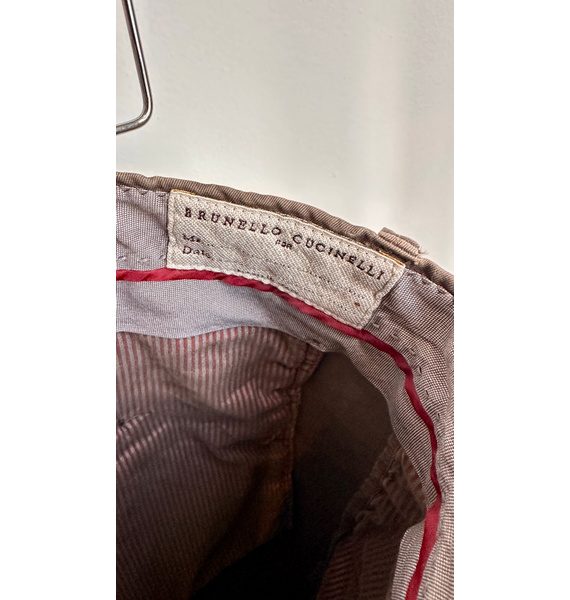Брюки • Brunello Cucinelli • Коричневый
