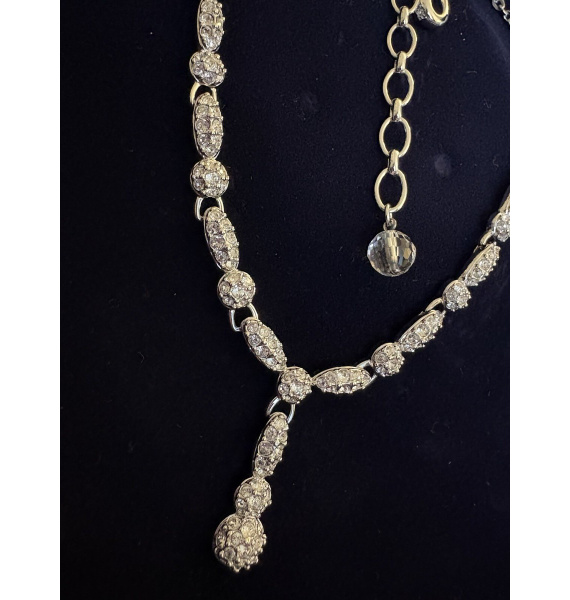 Колье • Swarovski • Серебряный