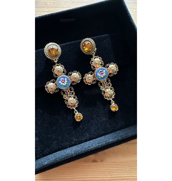 Сотуар и клипсы • Dolce & Gabbana • Золотой