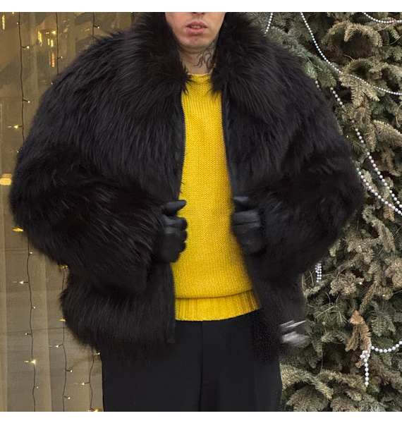 Шуба • AMI Paris • Черный