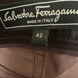 Брюки • Salvatore Ferragamo • Бордовый