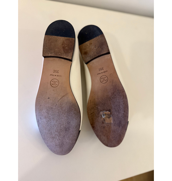 Балетки • Chanel • Белый