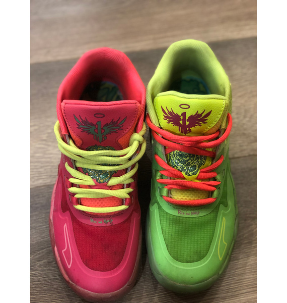 Кроссовки • PUMA • Зеленый