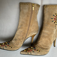 Ботильоны • Casadei • Бежевый