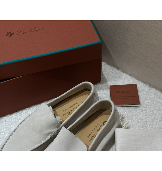 Лоферы • Loro Piana • Бежевый