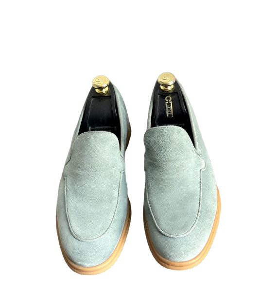 Лоферы • Eleventy • Голубой