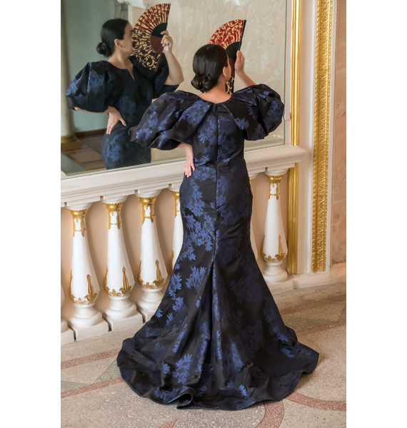 Платье • Zac Posen • Темно-синий