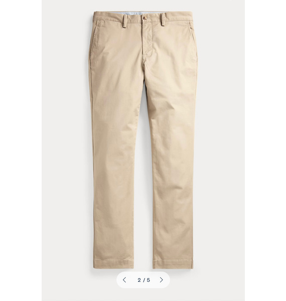 Брюки • Polo Ralph Lauren • Бежевый